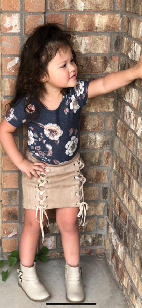 Averie Lace Up Skirt